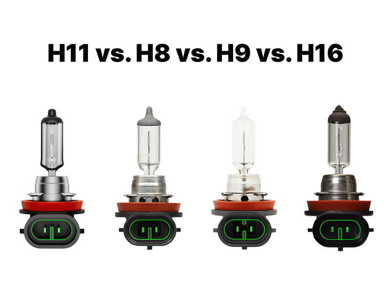 H11 vs H8 vs H9 vs H16: Illuminating the Differences in Automotive Lighting